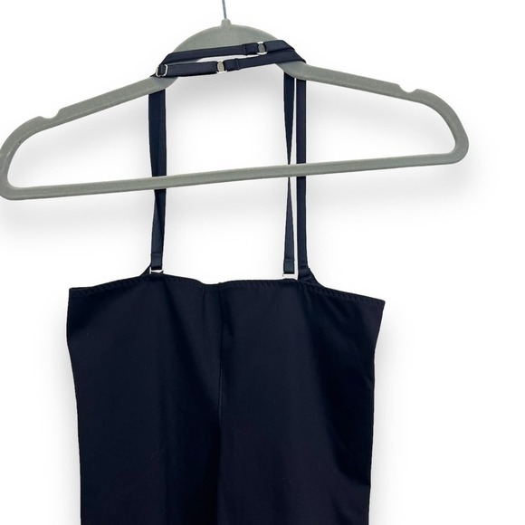 Hanro Shapewear Dress Womens XL Black Body Shaping Slip Micro Fiber Bustless - Picture 7 of 9